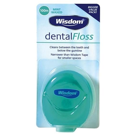 Wisdom Dental Floss (Mint Waxed)