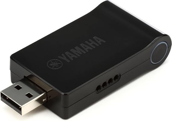 Yamaha UD-WL01 USB Wireless LAN Adaptor To Connect Yamaha Pianos to Smart Pianist, Chord Tracker and MusicSoft Manager Apps