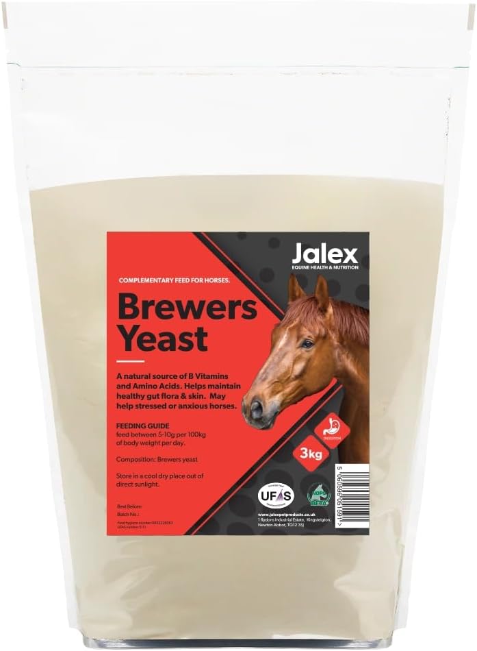 Roostr Jalex Equine Brewers Yeast Horse & Pony Gut Balancer 3KG