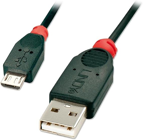 Lindy 2m USB Micro B Cable (31665)