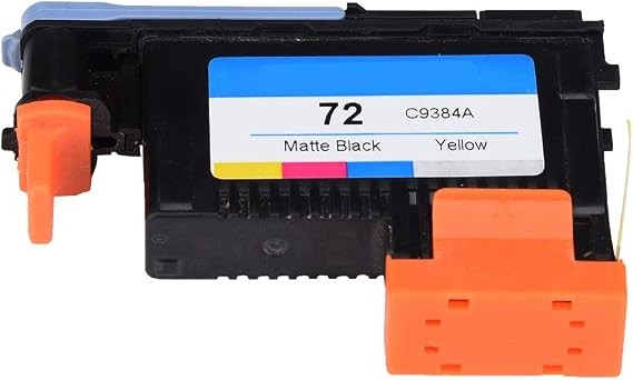 Print Head for HP Printers - Polished Printhead Stable Performance for HP72 T790 (Black/Yellow C9384A)