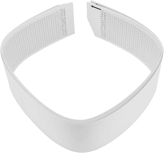 30 Note Paper Tape, 10pcs/set Blank Paper Tape Strip For 30 Note DIY Hand Crank Music Box