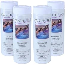 SpaChoice 2-Pounds 4-Pack Premium Re-Energize Spa Shock, Hot Tub Shock, Made in USA