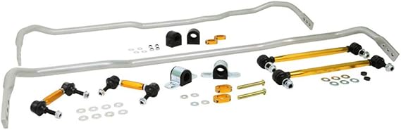 Whiteline BWK002 Front and Rear Suspension Stabilizer Bar Kit Compatible with 04-19 Volkswagen, Audi