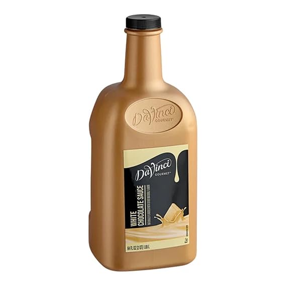 64 fl. oz. White Chocolate Flavoring Sauce WS-711SAUWHCHOC-NF