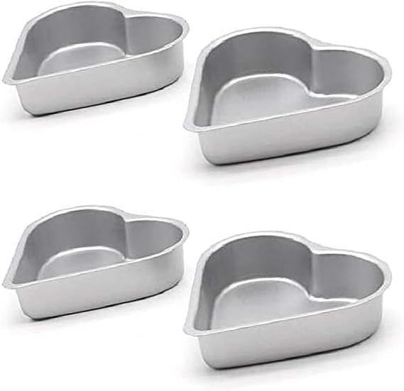 Heart-Shape Mini Tart Pan, Mini Pie Pan, Pudding Mold, Muffin Cake Pan