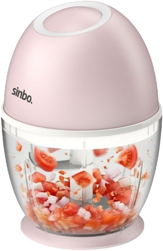 Sinbo SHB 7503 Şarjlı Mini Doğrayıcı Rondo Paslanmaz Çelik 3 Bıçaklı