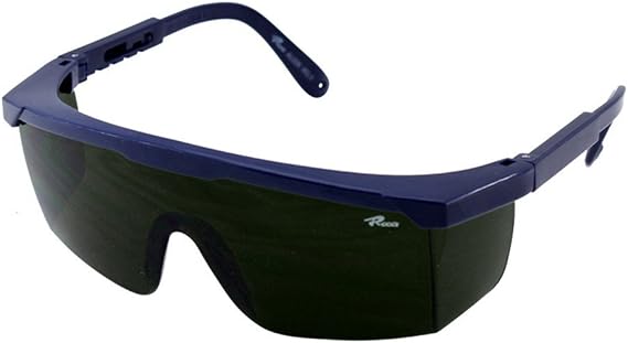IR 5.0 Welding Safety Glasses, Anti Fog Lens Safety Eyewear Goggles, Adjustable Frames, Scratch-Resistant, Torch Brazing Welding Cutting Soldering Goggles, Helmet, Mask, UV Protection