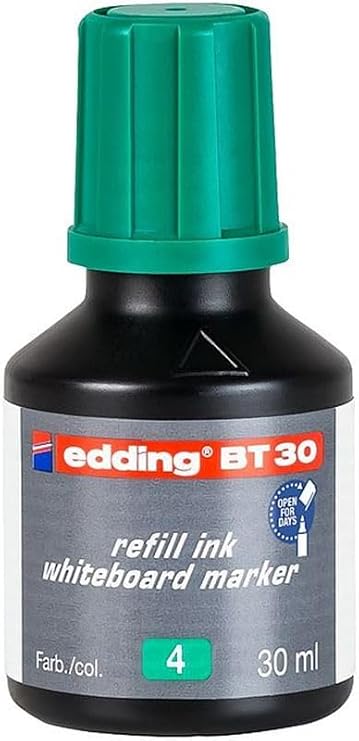 Edding BT30 Beyaz Tahta Kalemi Mürekkebi 30ml - 360Xl İçin Yeşil