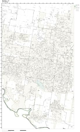 ZIP Code Wall Map of McAllen, TX ZIP Code Map Not Laminated
