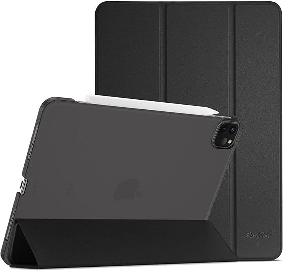 UnDePlus iPad Pro 12.9 6. Nesil M2 ile uyumlu Kılıf PU Deri Smart Standlı Case A2436 A2437 A2764 A2766