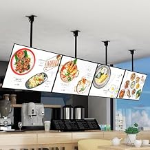 TIST Ultra Slim Snap Frame LED Light Box, Illuminated Poster Display Screen, LED Backlit Menu Board, LED Advertising Light Boxes for Restaurant(3PCS 70x50cm (28x20inches))
