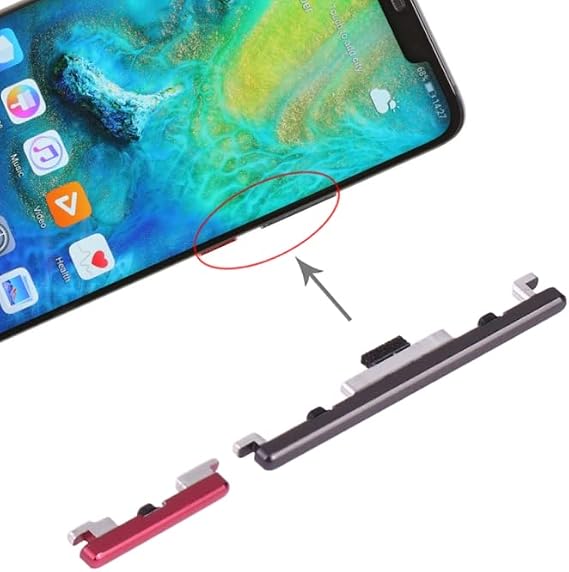 HONGYAN for Huawei Mate 20 Pro Power Button and Volume Control Button