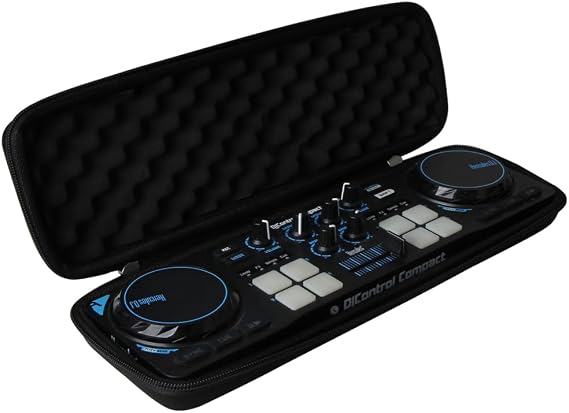 Hermitshell Hard Travel Case for Hercules DJ Control Starlight Compact Controller with Serato DJ Lite