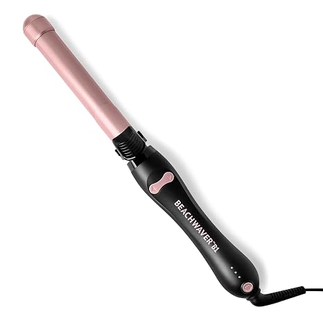 The Beachwaver Co. Rotating Curling Iron Ceramic Curling Iron - Largest Barrel Size for Long Hair! | Auto-Shut Off, Travel-Friendly, Dual Voltage