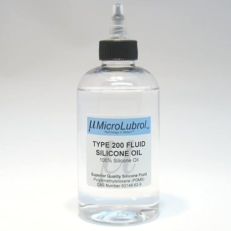 200 Fluid Pure Silicone Oil Polydimethylsiloxane (PDMS) 30000 centistokes (CST) Viscosity, 8oz Bottle