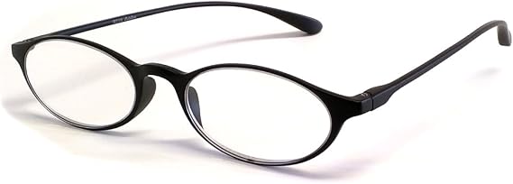 Calabria 719 Flexie Oval Flexible Reading Glasses Men Women Trendy Bendable Readers Lightweight TR 90 Frame Durable Eyeglass