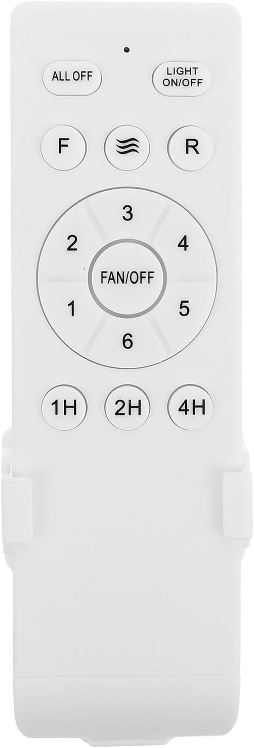 Ceiling Fan Remote Control for E27 fitting ceiling fan/light: Wireless Speed Controller Replacement, Long Range And Lamp Remote Transmitter for Bedroom, Living Room And Home Use UKCOCO