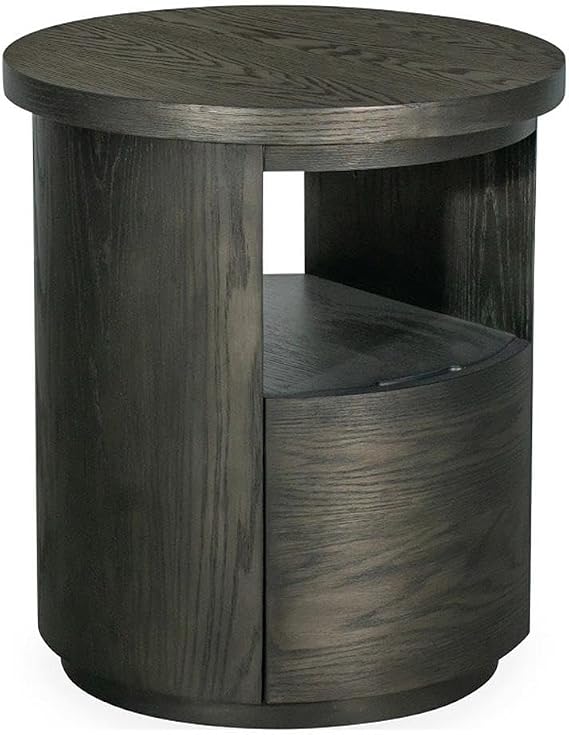Magnussen Home Bosley Coffee Bean Round End Table