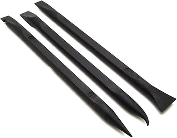3 Pcs Hard Plastic Curve Spudgers Pry Open Tool Mobile Phone iPod iPad Android Tablet Laptop Electronics Cracked Screen Replacement Repair