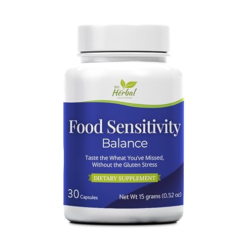 Food Sensitivity Balance - Supports Digestive Harmony - 100% Herbal and Natural