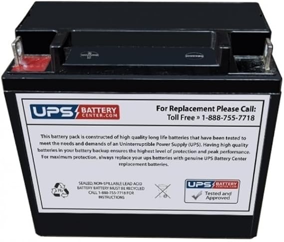 UPSBatteryCenter Compatible Replacement 12V for DuroMax XP12000EH 12000W Dual Fuel Portable Generator Battery