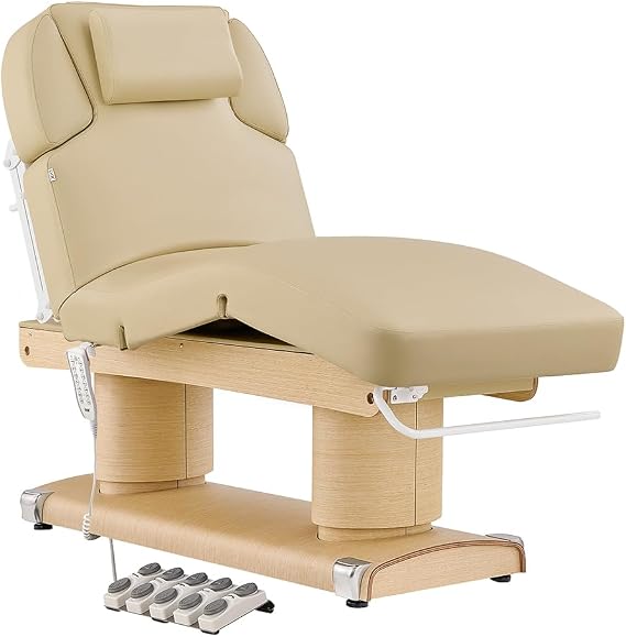 Dir Medical Spa Wellness Bed Full Electrical Beauty Spa Massage Bed with Extra Thick Padding LUXI