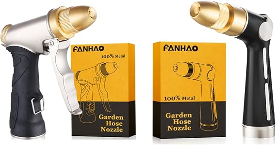 FANHAO Garden Hose Nozzle Thumb Control