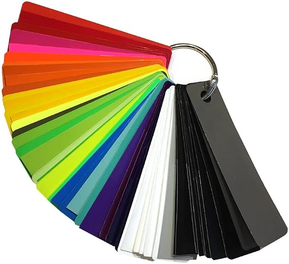 PRISMATIC POWDERS Sample Chip Sets (Solid Tone Set 1)