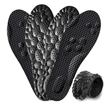 2 Pairs Cloud Insoles for Men Women - 4D Cloud Technology Insole - Super Soft Comfort Insoles, U-Shape Memory Foam Insoles (Gray, Women: US 4-8.5)