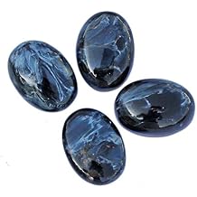 ABC Jewelry Mart 9X7MM Oval Shape 5 Pcs Lot of Amazing Quality Natural Pietersite Cabochon Loose Semi Precious Gemstone