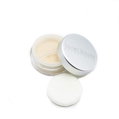 34;Lauren Brooke Cosmetiques Natural Makeup Powder Foundation 6 Gram, Neutral No. 40"