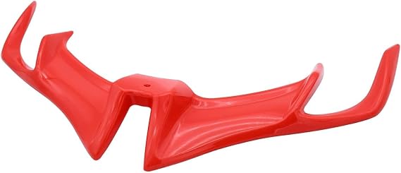 Fairing Fixed Wing Kit For Suzuki For GIXXER For SF 250 150 155 For RS 200 Motorcycle Front Fairing Winglet Wing Guard Cover Motorcycle Spoilers(Red)