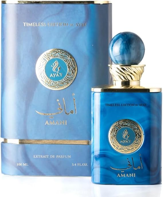 AYAT PERFUMES Amani Eau de Parfum 100ml Beautiful Arabic Perfume for Women Sophisticated Arabian Perfumes with Floral & Vanilla Notes