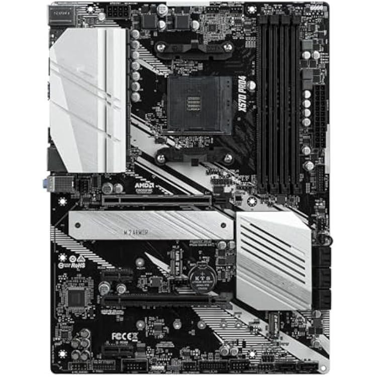 Computer Motherboards Fit for ASROCK X570 Motherboard X570 Pro4 Motherboard DDR4 128GB 2X Hyper M.2 2xPCIe 4.0 ATX Support 5600 4100 1600 5700 5900 3200 CPU