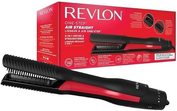 Revlon One Step Air Straight Saç Kurutma Makinesi ve Düzleştirici RVDR5330E