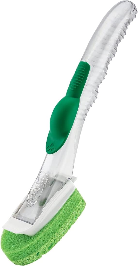 Libman 1130 Gentle Touch Foaming Dish Wand with Scraper Edge