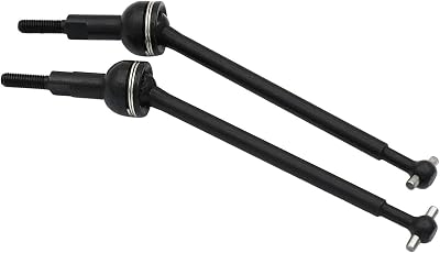 2 Pieces Drive Shaft Assembly for 112 RC Vehicle Axles AM x12, Front CVD