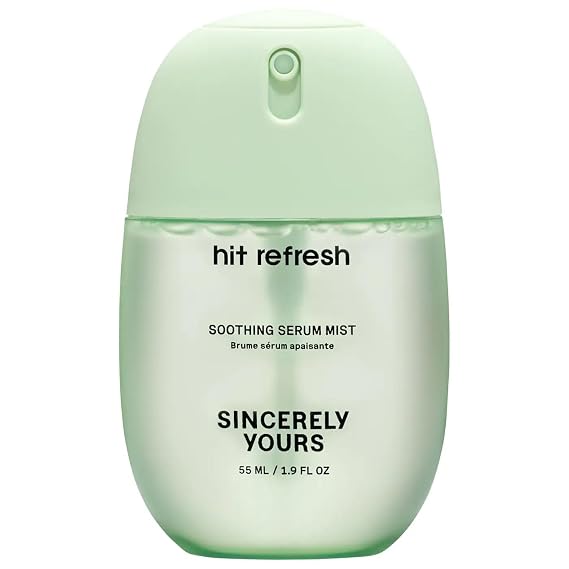 Sincerely Yours Hit Refresh Soothing and Hydrating Serum Mist with Cucumber Extract 1.9 fl oz / 55 mL