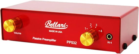 Bellari PP532 Passive Preamplifier, Red
