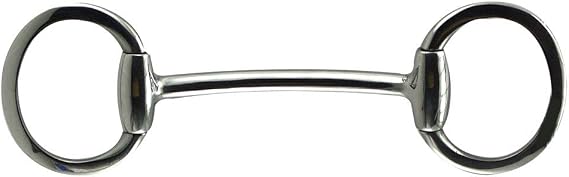 Coronet Flat Ring Mullen Mouth Eggbutt Bit