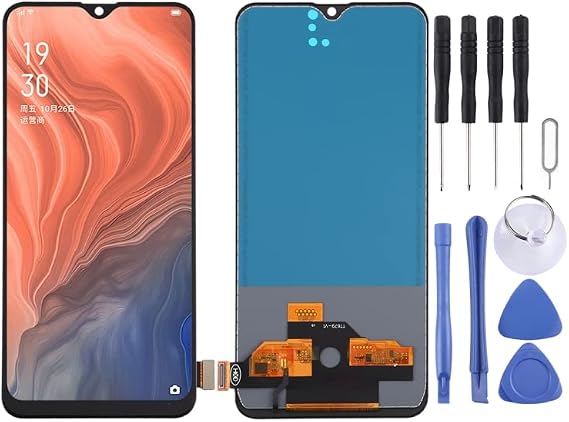 Mobile Phone LCD Screen TFT LCD Screen for Oppo Reno Z / K5 / Realme XT/Realme X2 with Digitizer Full Assembly (No Fingerprint Identification)