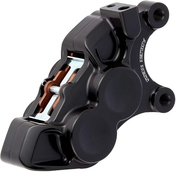 Arlen Ness 02-221 4-Piston Brake Front Caliper for 11.8in. Rotors - Black