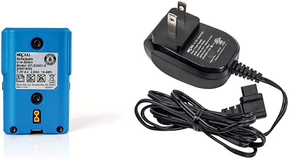 LawnMaster 07LB2001-S 7.2V MAX 2.0Ah Battery & NO-Pull Battery Charger YLS0042-T084045