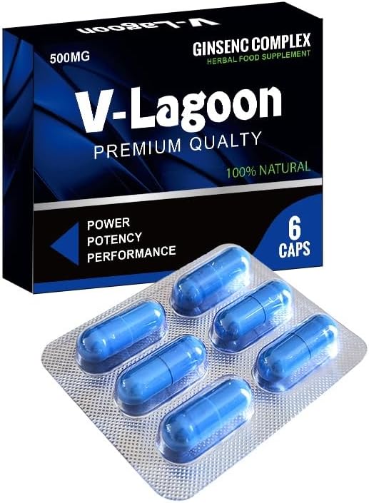 Blue -New Stronger for Longer Formula for Men - Ultra Strong Performance Enhancing Pills, Stamina Endurance Booster RED Supplement Pills for Men - 6 Ginseng Capsules 500MG