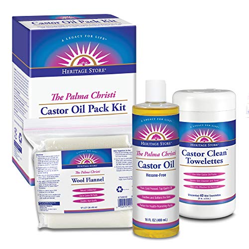 Heritage Store Castor Oil Pack Kit