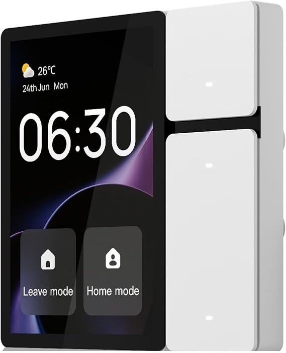 Smart Control Panel For MOES S01 With Precision Touch Accuracy And Optimized Layout For Daily Interaction