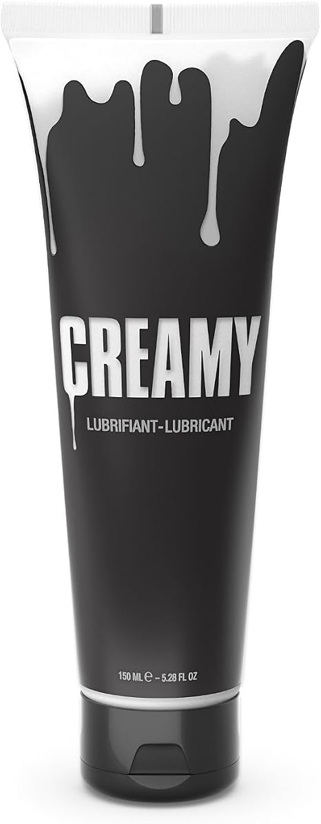 Strap-On-Me Lubrikant Fake-Sperma Creamy – Faux Sperma für realistisches Gefühl – Wasserartige Sperma-Textur Sex-Gleitmittel für Paare – Kompatibel mit Sextoys und Kondomen Realistisches Gefühl wässrige Textur wie Sperma Gleitgel für Paare kompatibel mit Sextoys und Kondomen