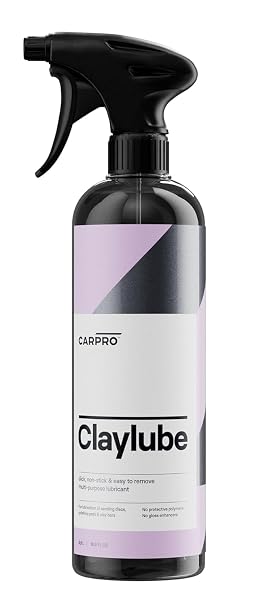 CARPRO Claylube Lubrication for Wet Sanding - Solution of Surfactants & Solvents to Reduce Friction When Polishing or Claying. Use with Sanding Discs for Spot Repairs or Denibbing - 500ml (17oz)