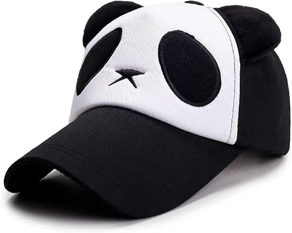Baseball Cap Summer Cute Panda Baseball Caps for Men Women Cotton Hip Hop Snapback Hats Sun Protection Cap
